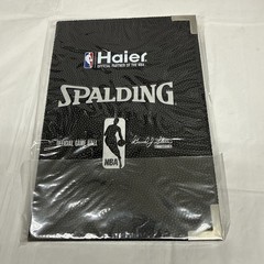 NBA Basketball Spalding Official Game Ball Notepad Portfolio Folder