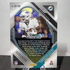 2025 Panini Prizm – Tyreek Hill #PJY-THL Silver Prizm Jersey Patch