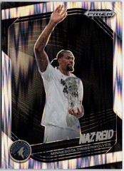 2024-25 Panini Prizm Black #45 Naz Reid Skewed Prizms #/249