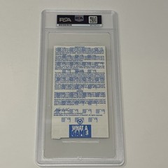 Wade Boggs Signed 1996 World Series Game 1 Full Ticket PSA DNA Jeter First WS