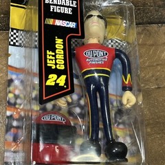 NASCAR Jeff Gordon #24 Bendable Figure Bobble Dobbles Collectible Figure Toy