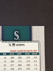 2026 Topps Series 2 J.P. Crawford #471 Black Diamante Foil /10 Seattle Mariners