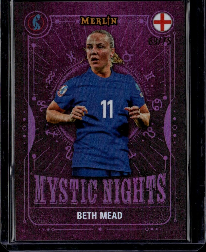 2025 Merlin UEFA Women&rsquo;s Euro Mystic Nights Purple Beth Mead /75 | England