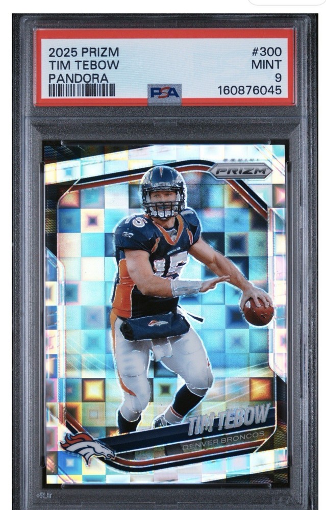 2025 Panini Prizm – Tim Tebow #300 Pandora Prizm /400