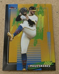 2026 Finest #10 Paul Skenes Gold Refractor 3/50 Pirates
