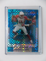 LARRY FITZGERALD 2006 TOPPS FINEST card # 13 BLUE XFRACTOR numbered 057/150