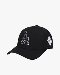 MLB Diamond Structured Ball Cap NY Yankees Black, Adjustable