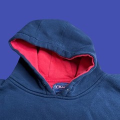 Vintage Gonzaga Bulldogs Hoodie XL Navy College NCAA Champs Sweatshirt