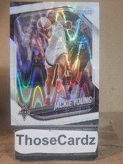 2025 Panini Prizm WNBA White Seismic Prizm #23 Jackie Young