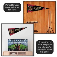 ATLUTD 12 in X 30 in MLS Pennant