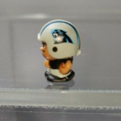 RARE 1&Prime; TALL CAROLINA PANTHERS NFL TEENYMATES SERIES 2 RUNNING BACKS FIGURE