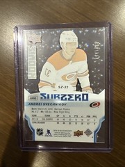 2018-19 Upper Deck Ice – Sub Zero Rookie Andrei Svechnikov #SZ-32 /999 (RC)