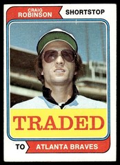 1974 Topps #23T Craig Robinson Traded