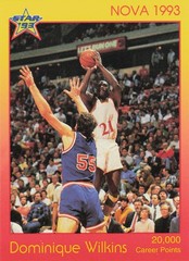 1993 Star International Dominique Wilkins Stellar & Nova 2 Sets 18 Cards