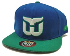 Hartford Whalers New Royal Retros Vintage Blue Green Snapback Era Hat Cap