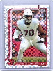 2025 Topps Chrome #3 Paris Johnson Jr. X-Fractor