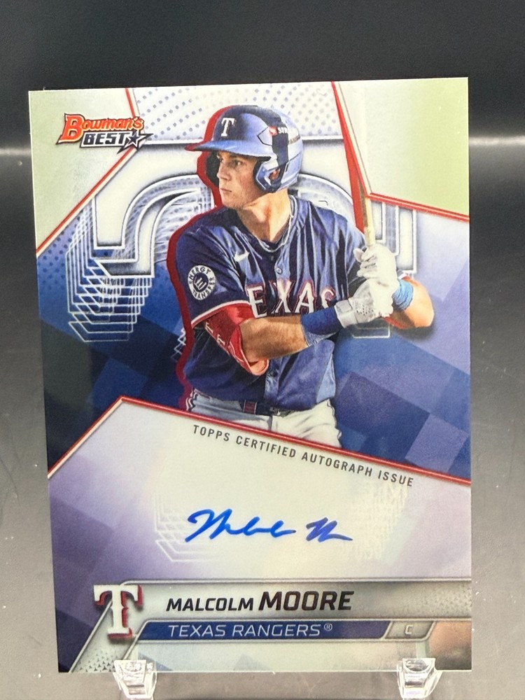 MALCOLM MOORE – 2025 BOWMAN&rsquo;S BEST BEST OF &rsquo;25 AUTOGRAPH #B25MM