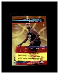 1998-99 Topps Chrome – Season&rsquo;s Best Bombardiers Mitch Richmond #SB7 Refractor
