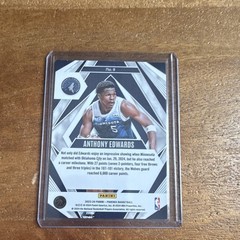 Panini 2023-24 Phoenix Paragon Blue Ice Anthony Edwards Timberwolves #9