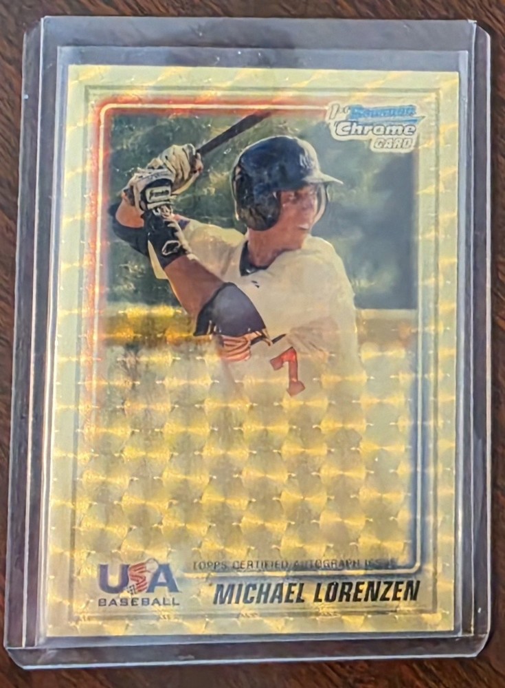 2010 Bowman Chrome USA Baseball Test Superfractor 1/1 Michael Lorenzen