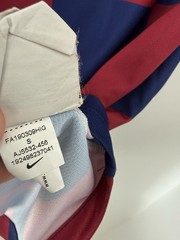 Barcelona Suarez #9 2019/20 Small Home Shirt Excellent Condition AJ5532-456