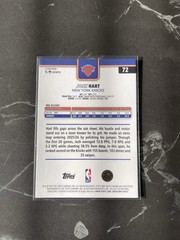 2025-26 Topps Chrome Update Josh Hart Purple Refractor #/75 New York Knicks