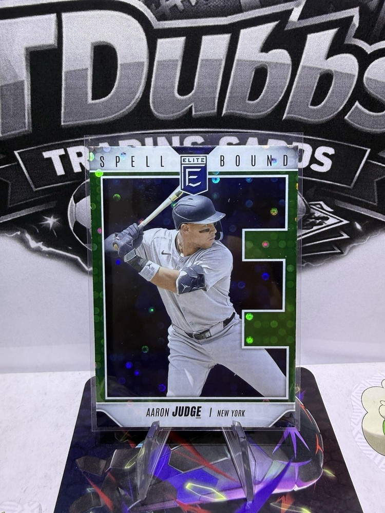2026 Panini Elite Aaron Judge Green Spellbound E Yankees