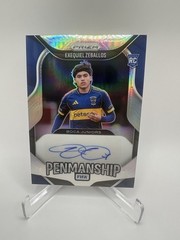 2025-26 Panini Prizm FIFA Exequiel Zeballos 156/199 Auto RC Boca Juniors #P-EZ