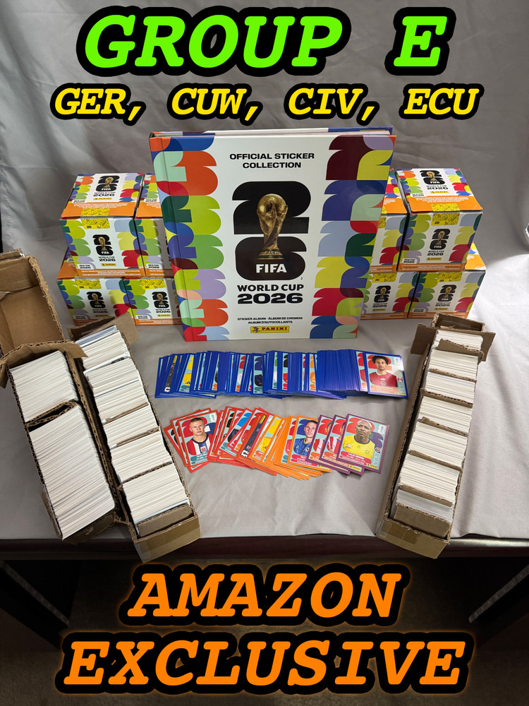 2026 Panini FIFA World Cup Stickers – PICK STICKERS – Group E | #GER1 – #ECU20
