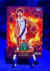 DYLAN HARPER 2025 Topps Match Attax Hot Prospects HOLO FOIL #HP DH SPURS 🔥🔥🔥