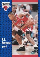 1991-92 Fleer #25 B.J. Armstrong