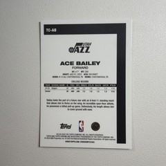 Ace Bailey 2025 Topps #TC-AB 1980-81 Chrome Rookie RC