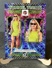 2025 Sophie Cunningham Tunnel Vision /399 Firework Refractor Donruss