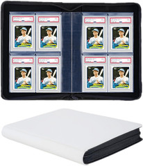 Graded Card Binder for Cards,4 Pocket Slab Binder,Holds 40 Slab Binder,Durable
