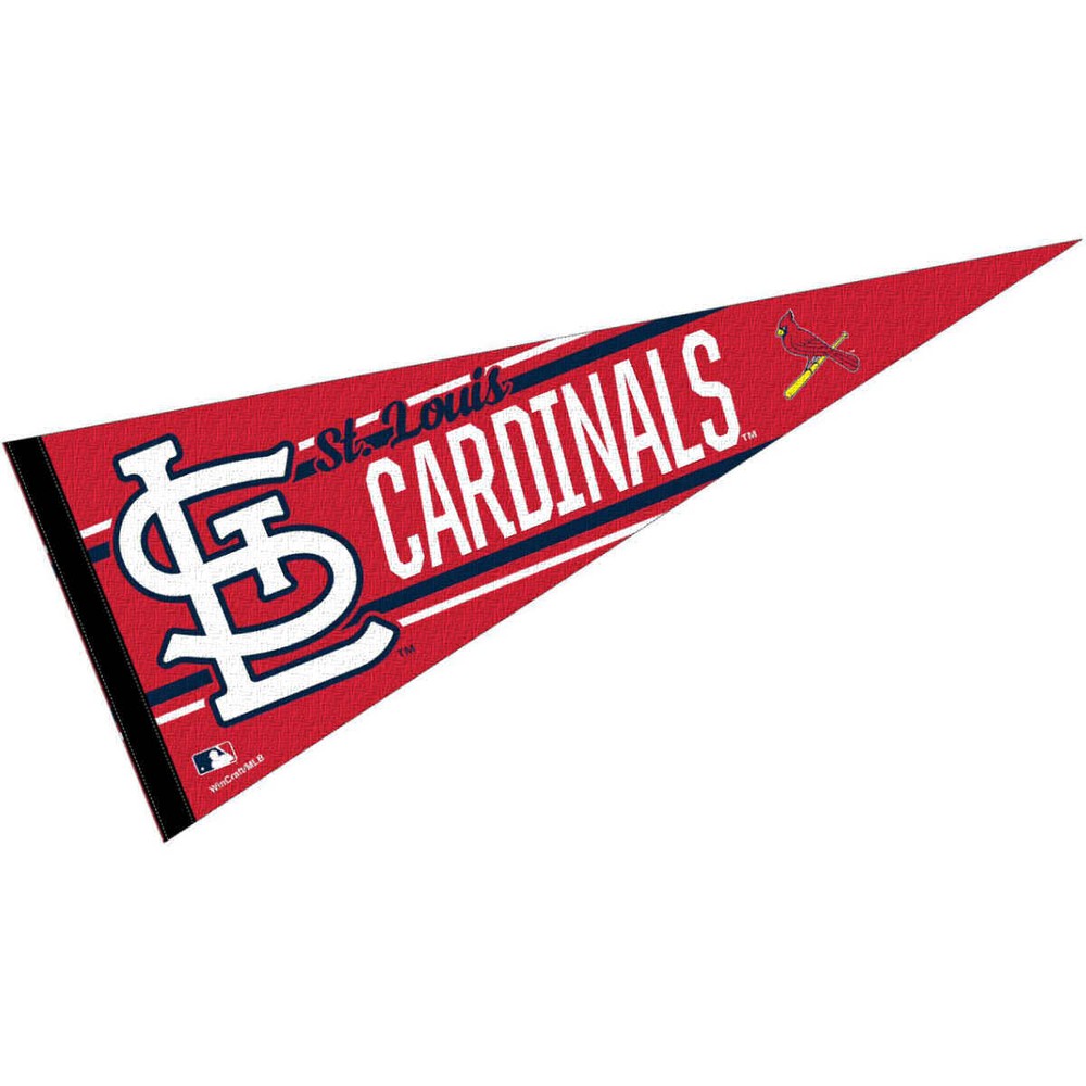 St. Louis Cardinals MLB 12 in X 30 in Pennant
