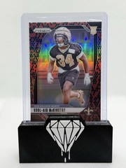 2024 Panini Prizm Kool-Aid McKinstry Red & Black Snake Skin Rookie RC SSP #363