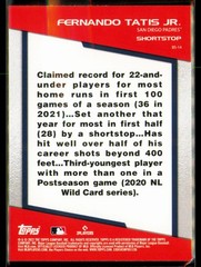 2022 Topps Opening Day #BS-14 Fernando Tatis Jr. Bomb Squad