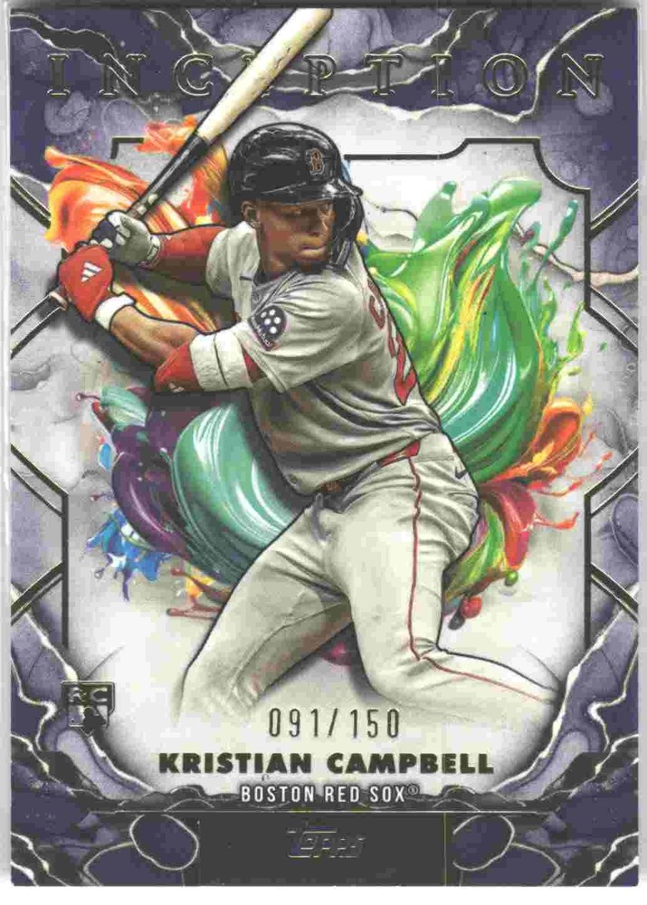 2025 Topps Inception – Kristian Campbell #36 Purple RC #/150