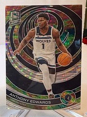2022 Spectra Anthony Edwards #81 Celestial Prizm /149