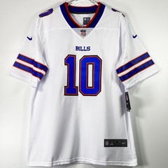 Khalil/#10/Shakir/Bills/Stitched/Jersey/White/S/M/L/XL/2XL/3XL/4XL