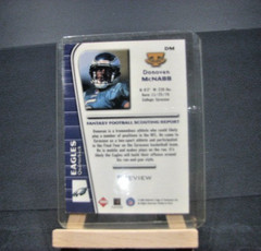 1999 Collector&rsquo;s Edge Triumph – Previews Donovan McNabb #DM (RC) w/toploader