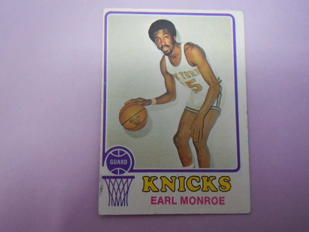 1973-74 Topps Basketball Earl Monroe #142 New York Knicks