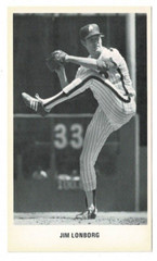 1978 Jim Lonborg Philadelphia Phillies Team Issued Postcard Photocards (H29)