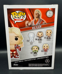 RIC FLAIR signed autographed WWE FUNKO POP FIGURE #63 w/ COA BECKETT 4W910842