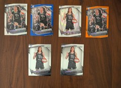 2025 WNBA Prizm Kaitlyn Chen RC 6-Lot Orange Ice White Seismic Blue Velocity