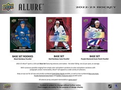 2022/23 UPPER DECK ALLURE HOCKEY HOBBY BOX