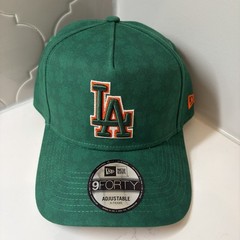 Los Angeles Dodgers New Era A-Frame 9FORTY Green Snapback Adjustable Hat