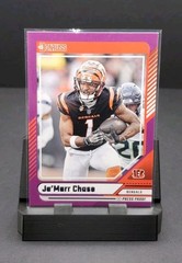 2024 Panini Donruss – Ja&rsquo;Marr Chase #95 Purple Press Proof