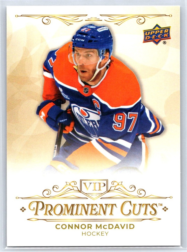 CONNOR MCDAVID 2026 Upper Deck NSCC #VIP-3 Prominent Cuts VIP