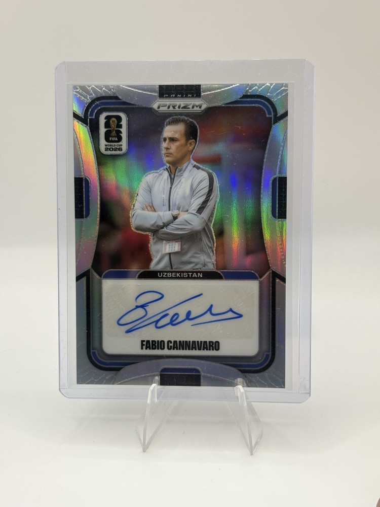 2025-26 Panini Prizm FIFA World Cup Fabio Cannavaro Auto Silver /75